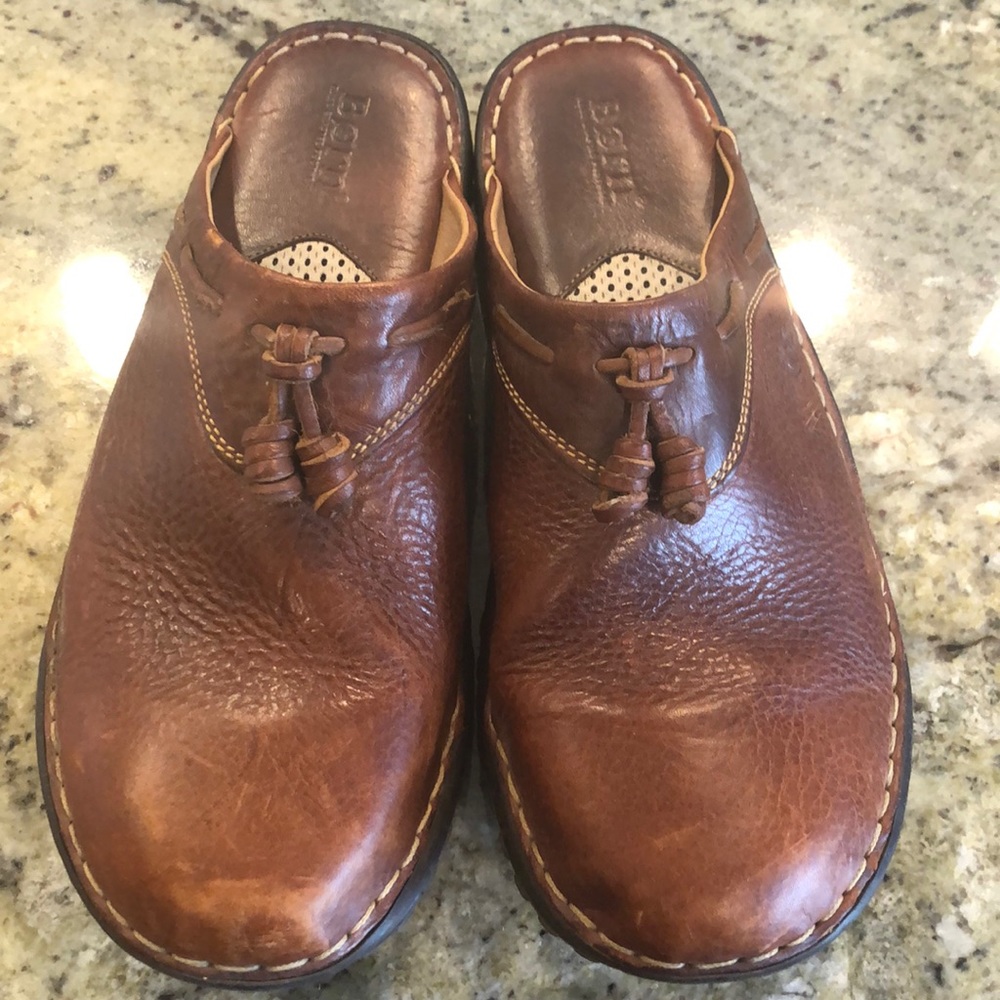 Brown Clogs- Born